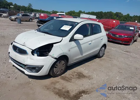 2020 Mitsubishi Mirage Es из США, поврежденный, VIN ML32A3HJ7LH005869